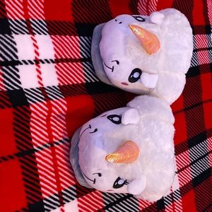 Unicorn slippers